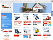 Tablet Screenshot of firmamarkpol.pl